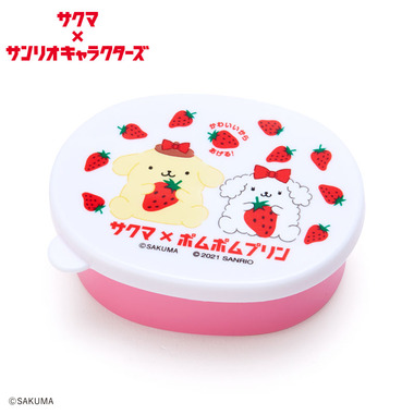 [사쿠마 콜라보 시리즈] 폼폼푸린 딸기 미니 케이스