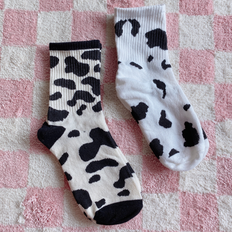 black &amp; white socks (3 styles)