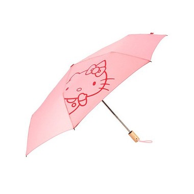 [산리오] 헬로키티 55 빅빼꼼 완전 자동 우산